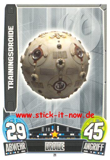 Force Attax Movie Collection - Serie 3 - TRAININGSDROIDE - Nr. 21