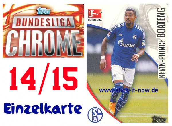 Topps Bundesliga Chrome 14/15 - KEVIN-PRINCE BOATENG - Nr. 185