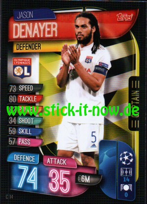 Match Attax Champions League 2019/20 "Extra" - Nr. C 14