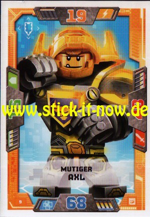 Lego Nexo Knights Trading Cards - Serie 2 (2017) - Nr. 9