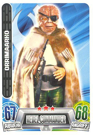 Force Attax Movie Collection - Serie 2 - Orrimaarko - Nr. 11