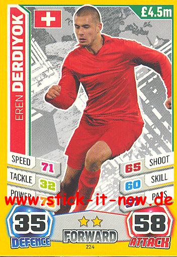 Match Attax "World Stars WM 2014" - EREN DERDIYOK - Nr. 224