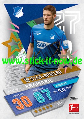 Topps Match Attax Bundesliga 2021/22 - Nr. 197 ( Star Spieler )