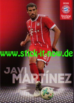 FC BAYERN MÜNCHEN - Trading Cards - 2018 - Nr. 39