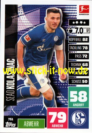 Topps Match Attax Bundesliga 2020/21 "Extra" - Nr. 751