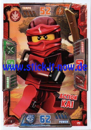 Lego Ninjago Trading Cards - SERIE 2 (2017) - Nr. 2