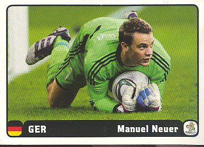 Panini EM 2012 Polen/Ukraine - Deutsche Version - Heldentat Manuel Neuer - Nr. 6