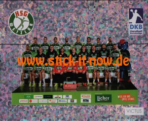 DKB Handball Bundesliga Sticker 17/18 - Nr. 112 (GLITZER)