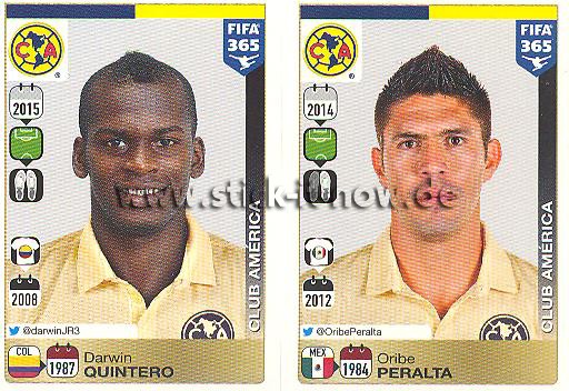 Panini FIFA 365 Sticker - Nr. 639 - 640