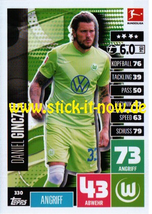 Topps Match Attax Bundesliga 2020/21 - Nr. 330