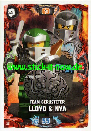 Lego Ninjago Trading Cards - SERIE 6 "Next Level" (2021) - Nr. 27