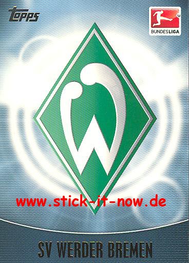 Bundesliga Chrome 13/14 - WERDER BREMEN - Club-Karte - Nr. 218