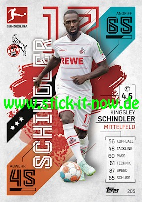 Topps Match Attax Bundesliga 2021/22 - Nr. 205