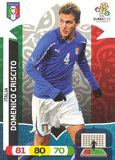 Panini EM 2012 - Adrenalyn XL - Domenico Criscito - Italien