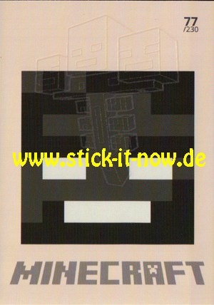Minecraft Trading Cards (2021) - Nr. 77 (Glow-in-the-Dark Card)