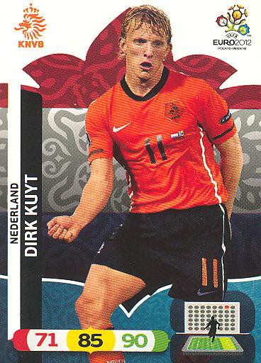 Panini EM 2012 - Adrenalyn XL - Dirk Kuyt - Niederlande