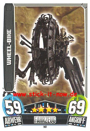 Force Attax Movie Collection - Serie 3 - WHEEL-BIKE - Nr. 147