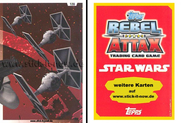 Rebel Attax - Serie 1 (2015) - STRIKE-FORCE - DAS IMPERIUM 2 - Nr. 120