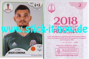 Panini WM 2018 Russland "Sticker" INT/Edition - Nr. 454