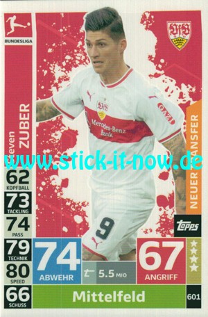 Topps Match Attax Bundesliga 18/19 "Extra" - Nr. 601