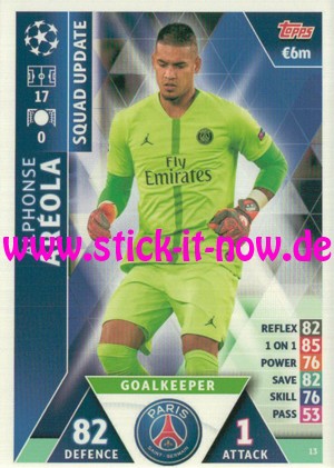 Match Attax CL 18/19 "Road to Madrid" - Nr. 13