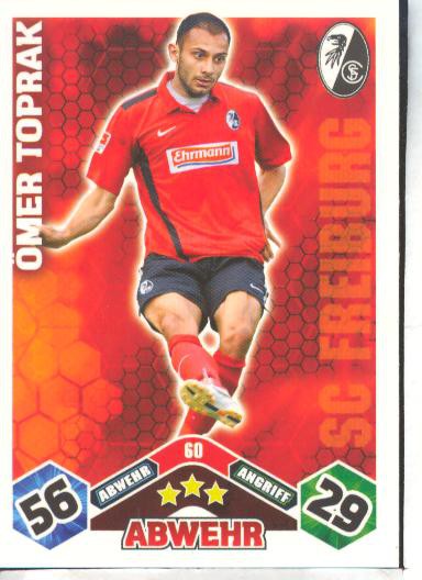 Match Attax 10/11 - ÖMER TOPRAK - 060