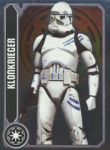 Star Wars Movie Sticker (2012) - KLONKRIEGER - Nr. 80