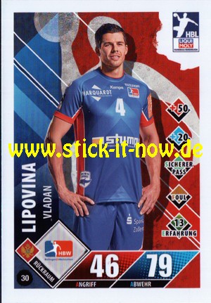 LIQUI MOLY Handball Bundesliga "Karte" 20/21 - Nr. 30