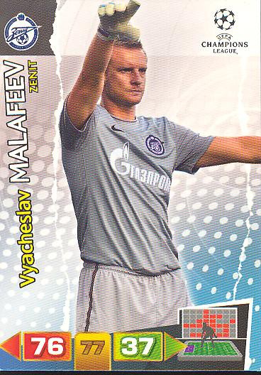 Vyacheslav Malafeev - Panini Adrenalyn XL CL 11/12 - FC Zenit St. Petersburg