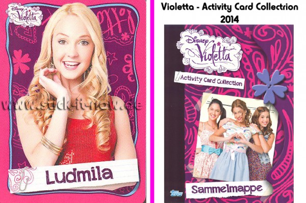 Disney Violetta - Activity Cards (2014) - Nr. 3