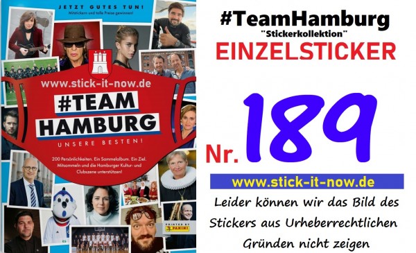 #TeamHamburg "Sticker" (2021) - Nr. 189