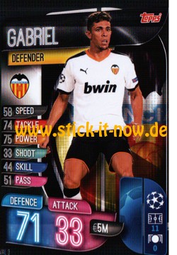 Match Attax Champions League 2019/20 - Nr. VAL 3