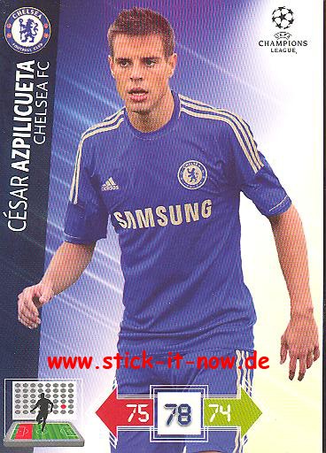 Panini Adrenalyn XL CL 12/13 - FC Chelsea - Cesar Azpilicueta