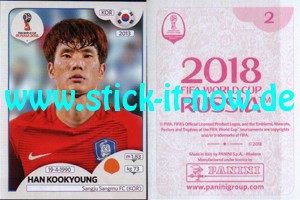 Panini WM 2018 Russland "Sticker" INT/Edition - Nr. 492