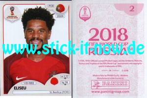 Panini WM 2018 Russland "Sticker" INT/Edition - Nr. 106