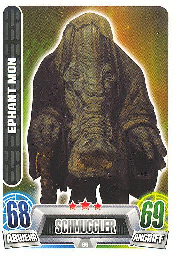 Force Attax Movie Collection - Serie 2 - Epjamt Mon - Nr. 66