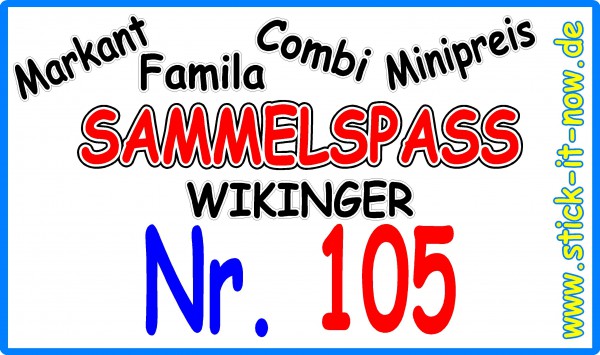 Sammelspass - Küstengold - Wikinger (2014) - Nr. 105