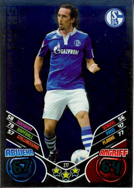 Match Attax 11/12 - Christian Fuchs - Top-Transfer