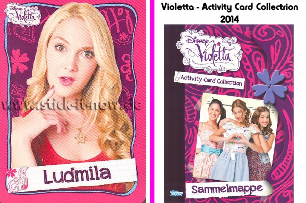 Disney Violetta - Activity Cards (2014) - Nr. 25