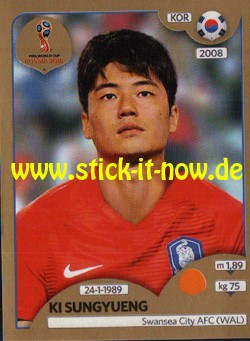 Panini WM 2018 Russland "Gold Edition" - Nr. 502