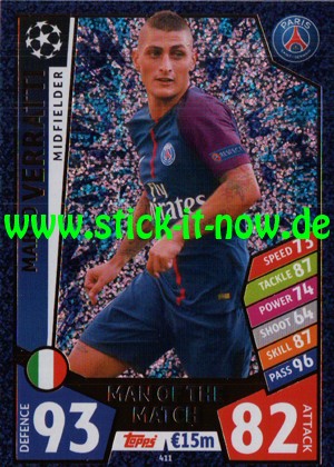 Match Attax Champions League 17/18 - Nr. 411 (Man of the Match)
