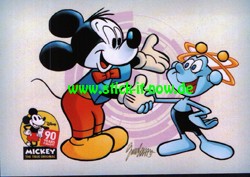 90 Jahre Micky Maus "Sticker-Story" (2018) - Nr. K34 (Karte)