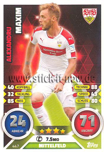 Topps Match Attax Bundesliga 16/17 - Nr. 447