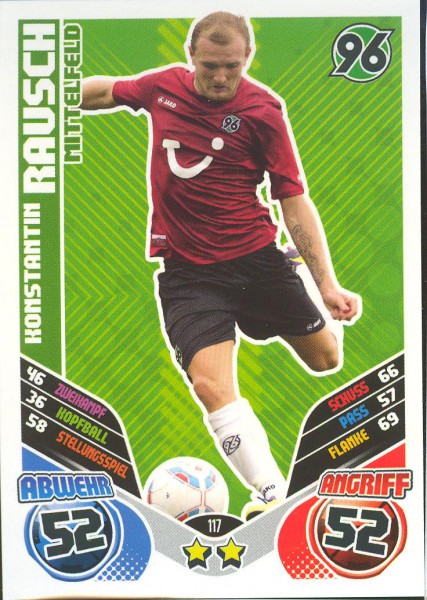 Konstantin Rausch - Match Attax 11/12