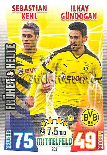 Match Attax 15/16 Extra - Nr. 603