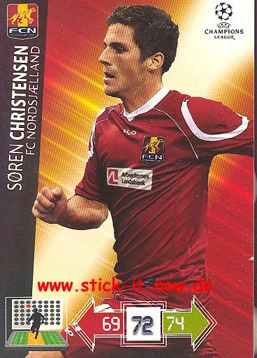 Panini Adrenalyn XL CL 12/13 - FC Nordsjaelland - Sören Christensen