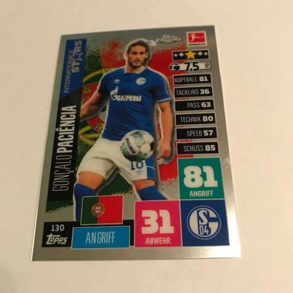 Match Attax BL Chrome 20/21 - Nr. 130 - PACIENCIA