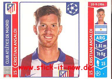 Panini Champions League 14/15 Sticker - Nr. 49