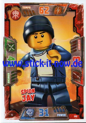 Lego Ninjago Trading Cards - SERIE 2 (2017) - Nr. 5