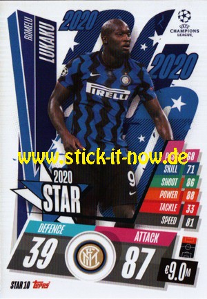 Match Attax Champions League 2020/21 "Festive" - Nr. STAR 10